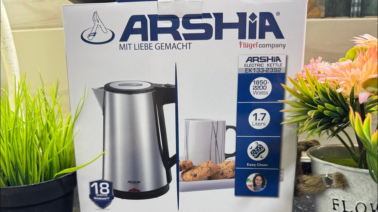 قبل ما تشتري كاتل لازم تسمعي الفيديو دا  كاتل أرشيا الالماني  ARSHIA Electric Kettle
