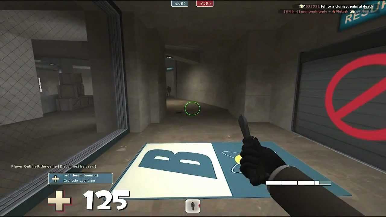TF2 spy sidestab/cornerstab