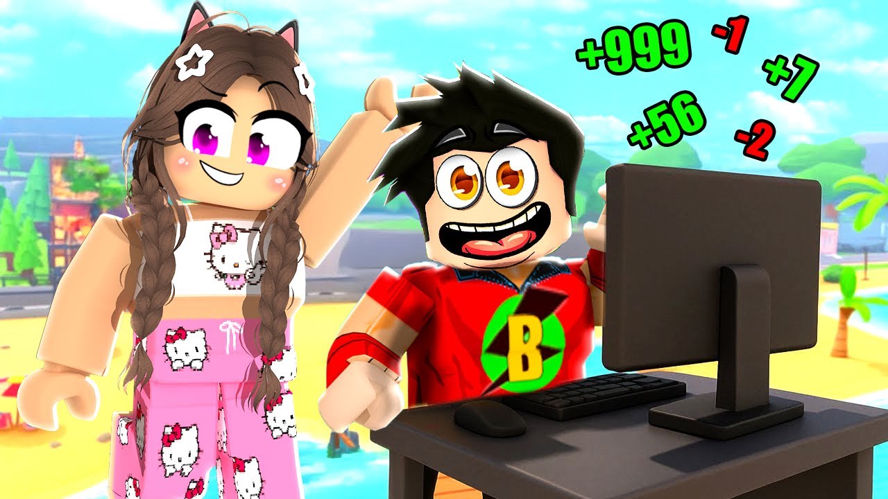Roblox'ta Aybüke ile Youtuber Olduk!