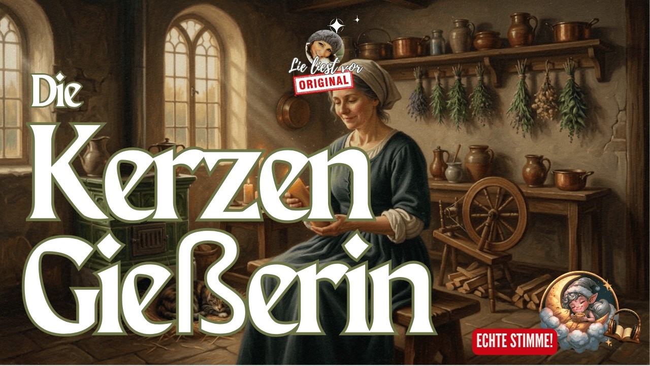 Garantiert einschlafen: Die Kerzengierin | Lie liest vor mit echter Stimme | H&ouml;rbuch