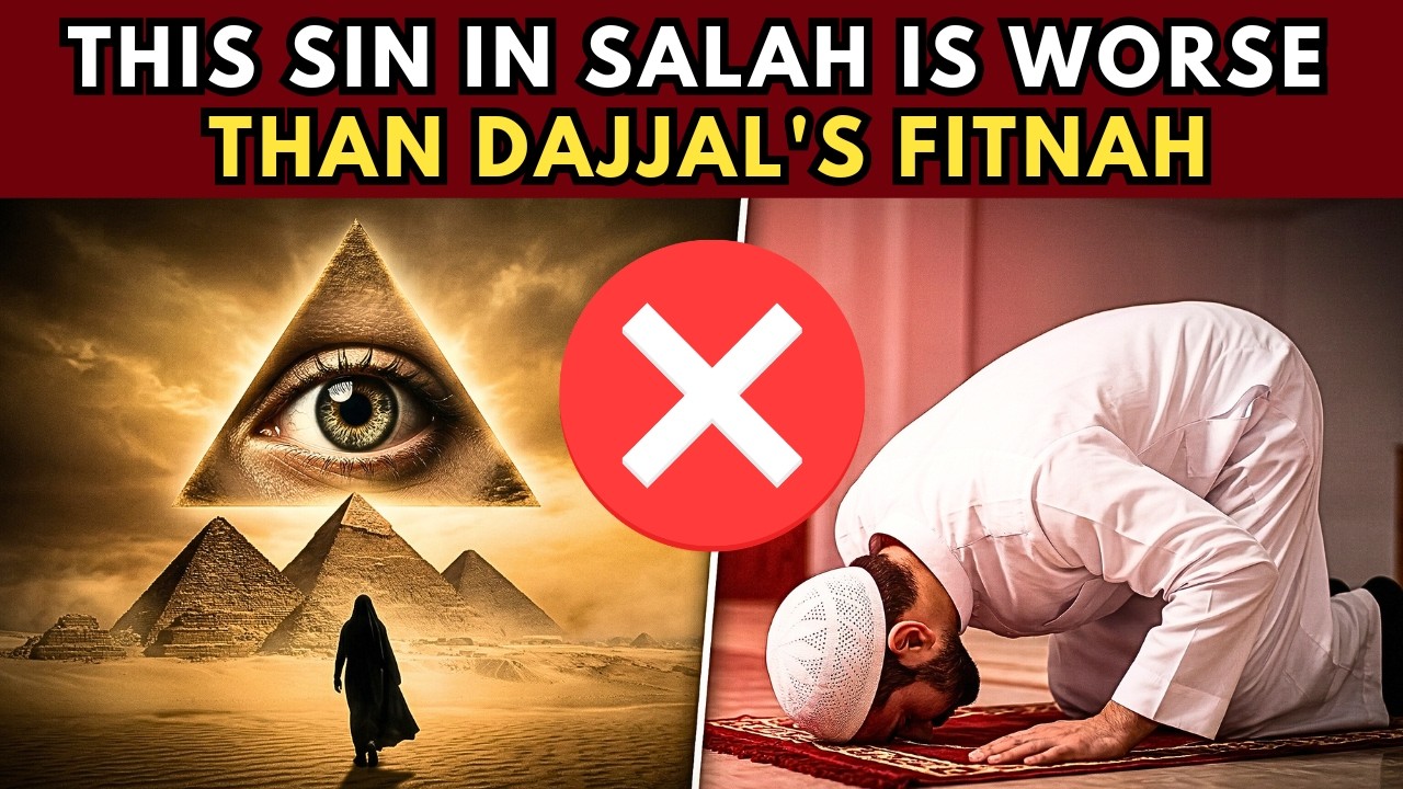 This SIN in Salah is WORSE Than DAJJAL's Fitnah