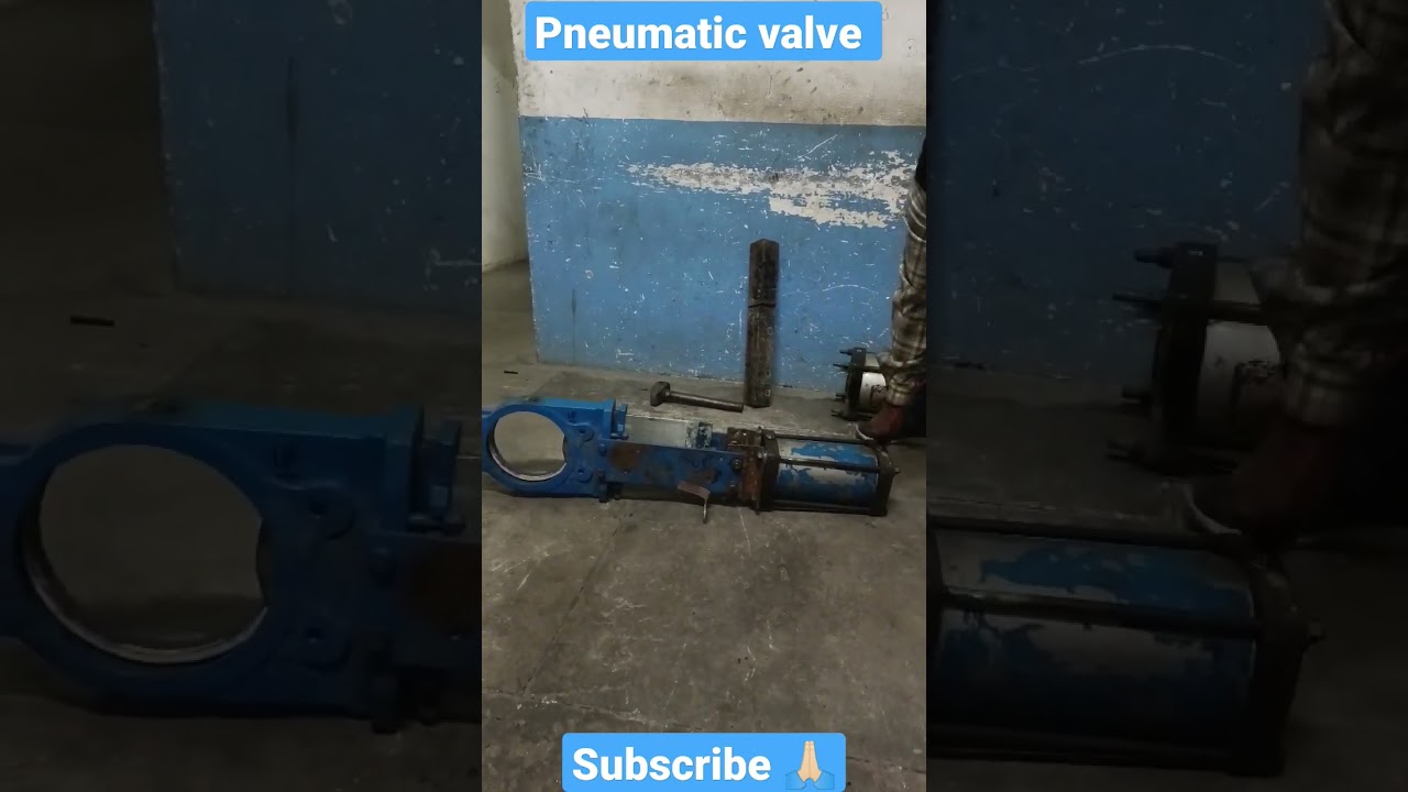 pneumatic valve open close testing with 5 kg air pressure #shorts #technology #viral #youtubeshorts