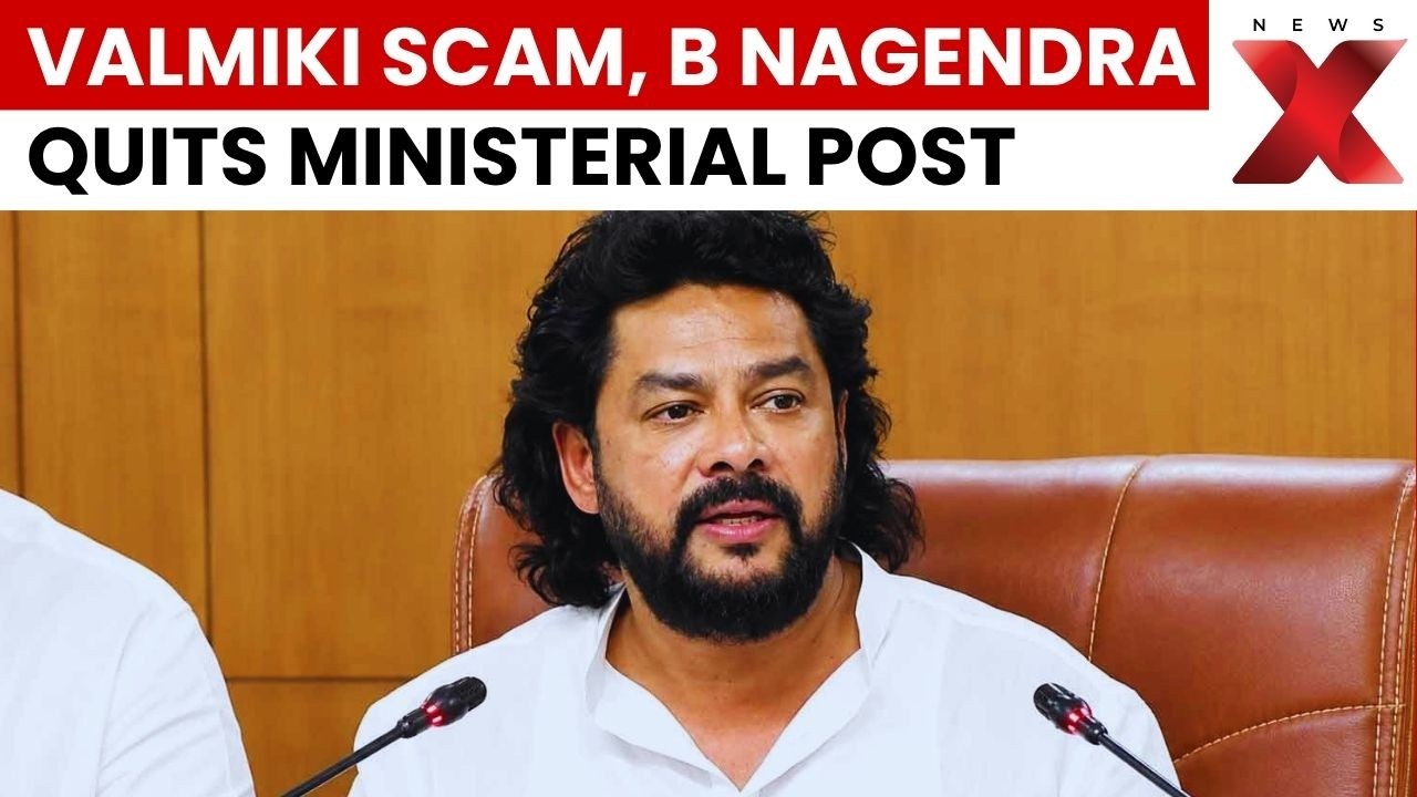 Karnataka Governor Accepts B Nagendra&rsquo;s Resignation Amid Valmiki Scam Row | NewsX