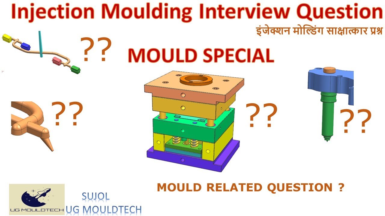 Injection moulding Interview Questions Series  Part 01 / Mould