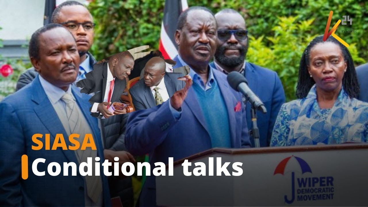 Azimio sets conditions for talks