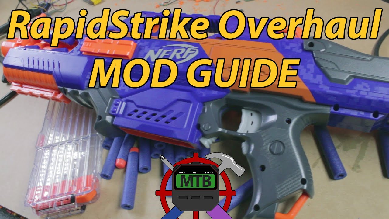 Как сделать Super Rapidstrike | Руководство по моддингу MAKE TEST BATTLE