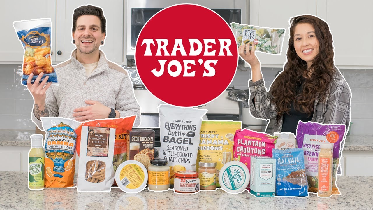 Taste Testing ALL The New Vegan Items at Trader Joe&rsquo;s 😋