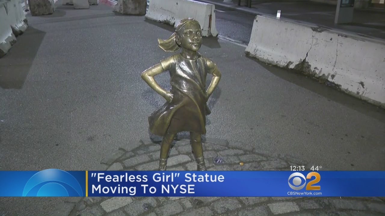 'Fearless Girl' Statue Moving To NYSE