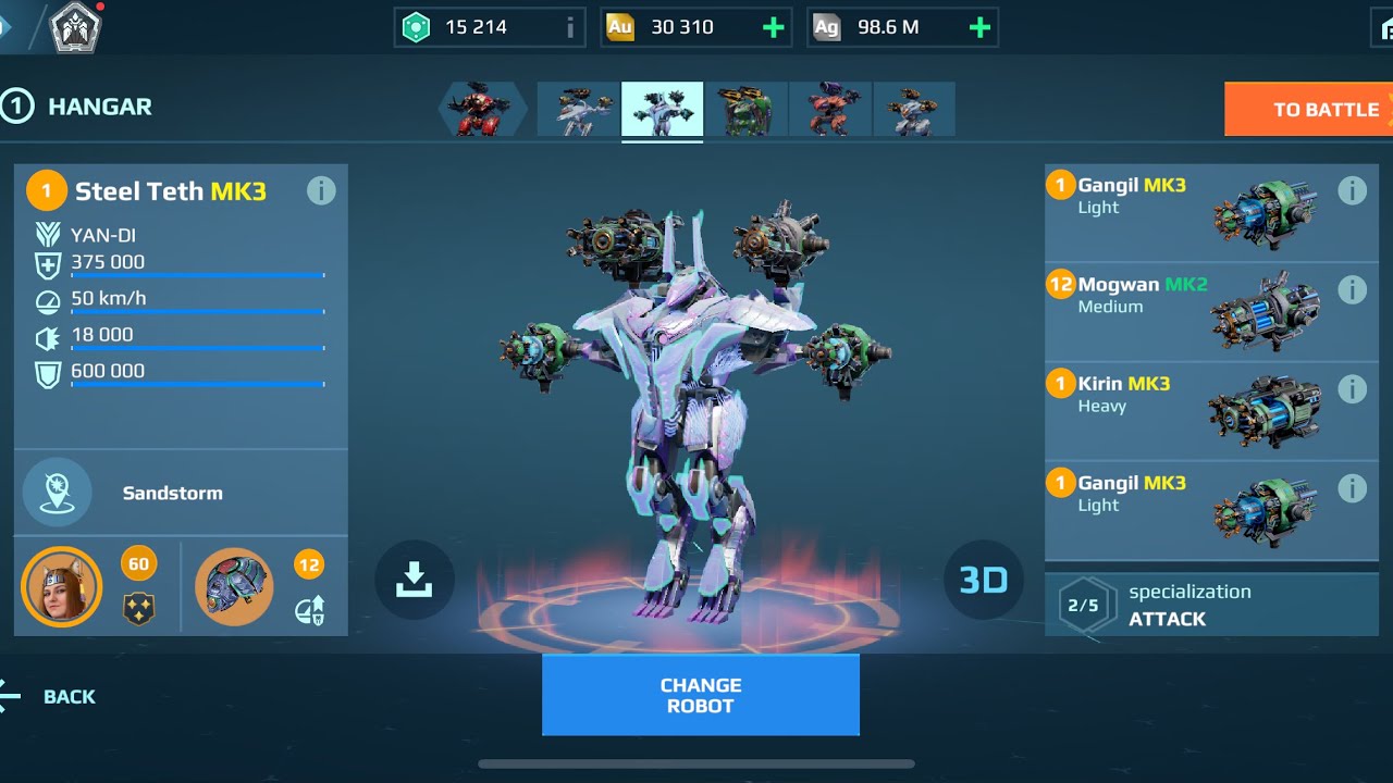 Steel Teth Kirin MK3 unstoppable Meta | Plus New Giveaway | #WRWinHedjet War Robots Gameplay