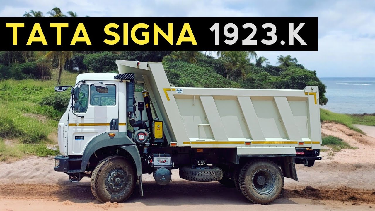 TATA SIGNA 1923.K TRUCK REVIEW - POWERFUL RELIABLE ‎ @techno_mandy