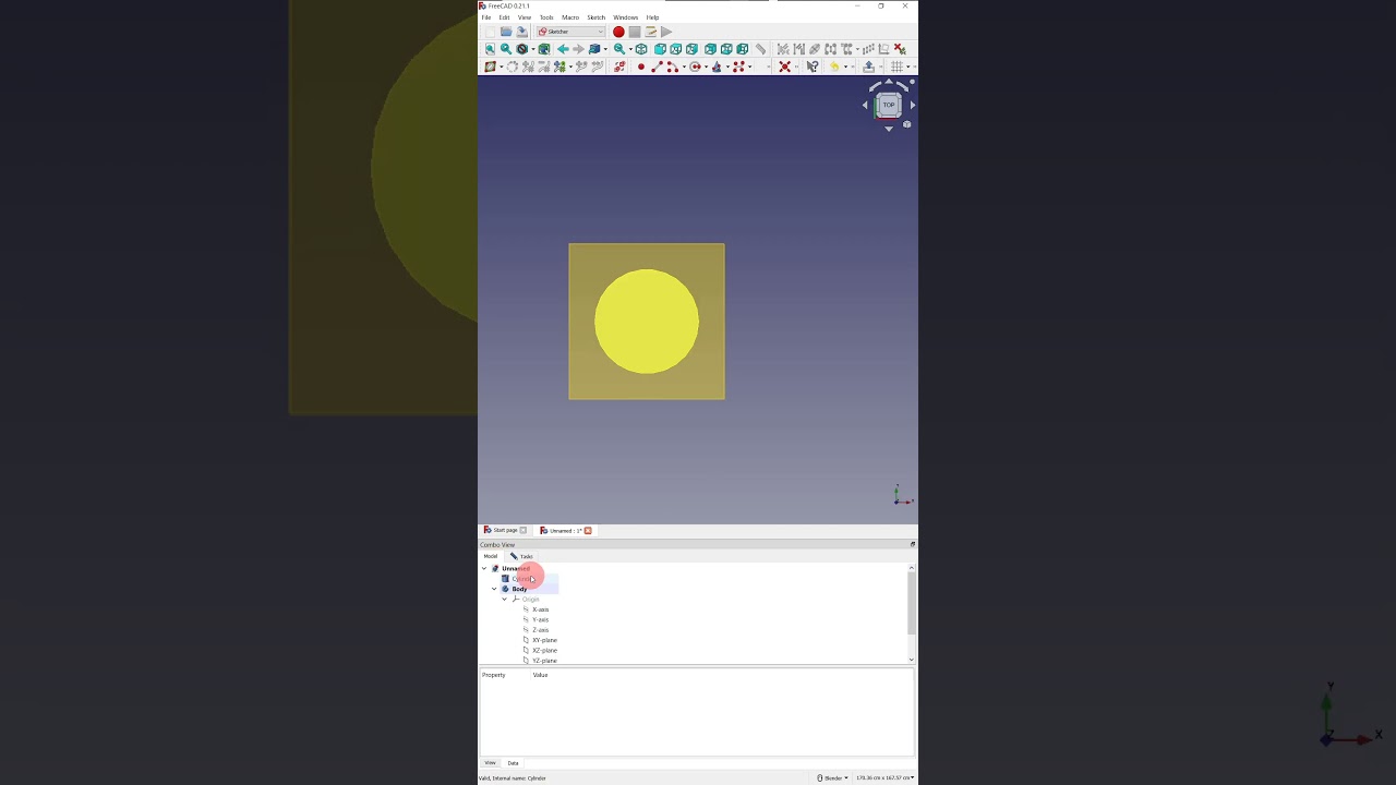 Helicoid array in Freecad to model a spiral staircase #Shorts