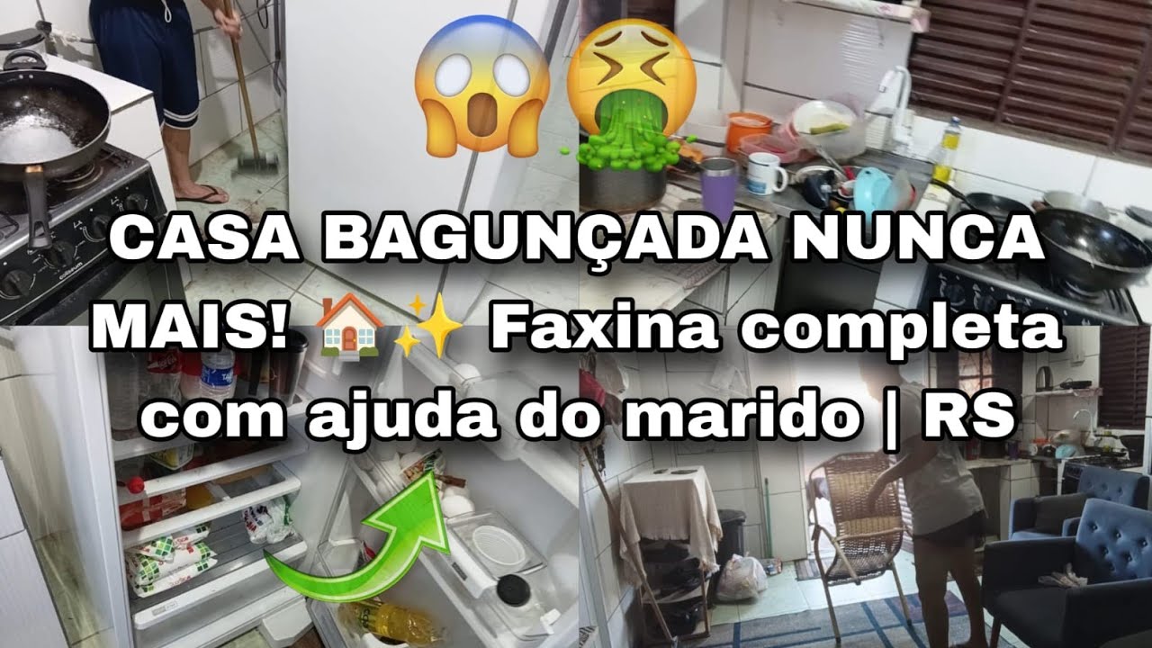  Tava um caos 🤮😬 💪🏽 Nada como aquela limpeza grossa pra renovar a energia da casa!  💛