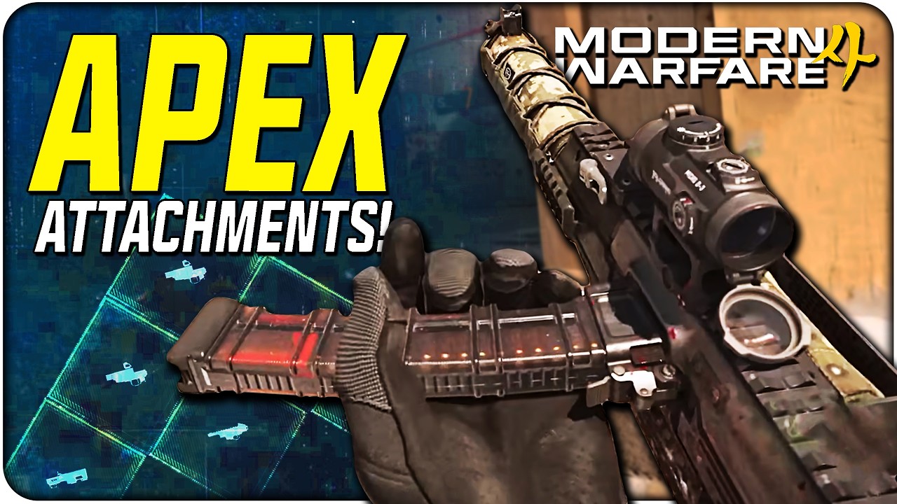 All Known Apex Attachments in Modern Warfare 4!