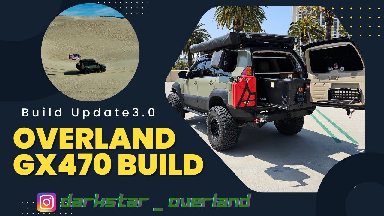 The third iteration of my Overland Lexus GX470 Long Travel build is finally here! BEST UPDATE YET!