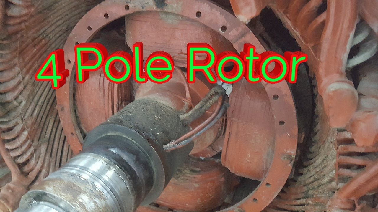 4 Pole Generator Internal view