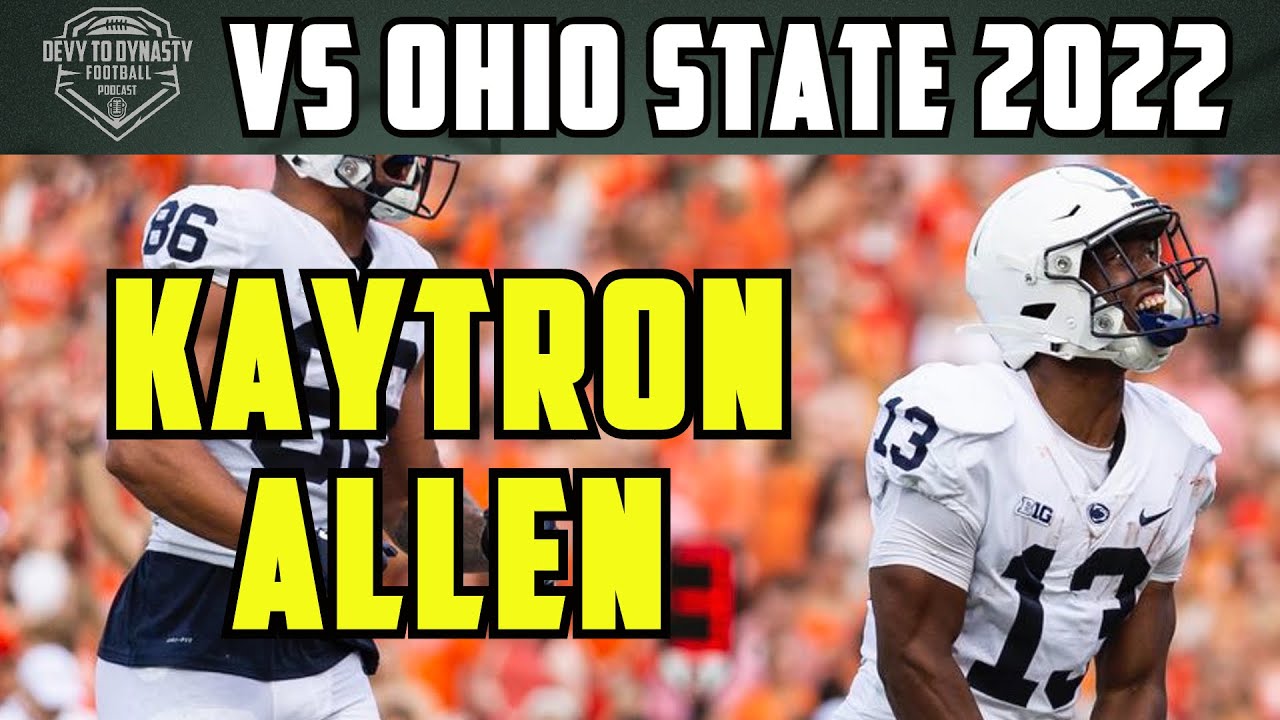 Kaytron Allen Penn State vs Ohio State 2022