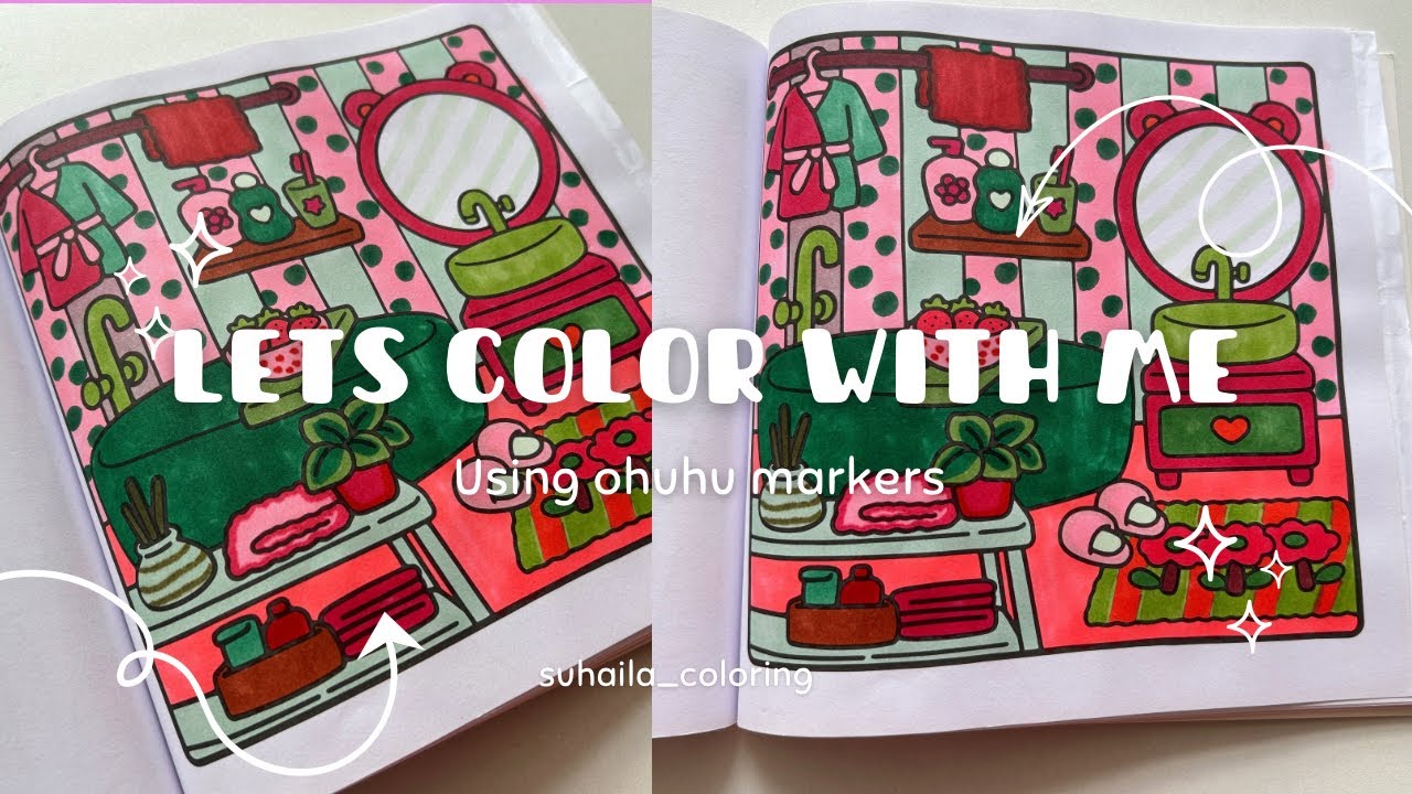 Matcha Strawberry theme 🍓🍵🛁 | Little Corner | Cocowyo