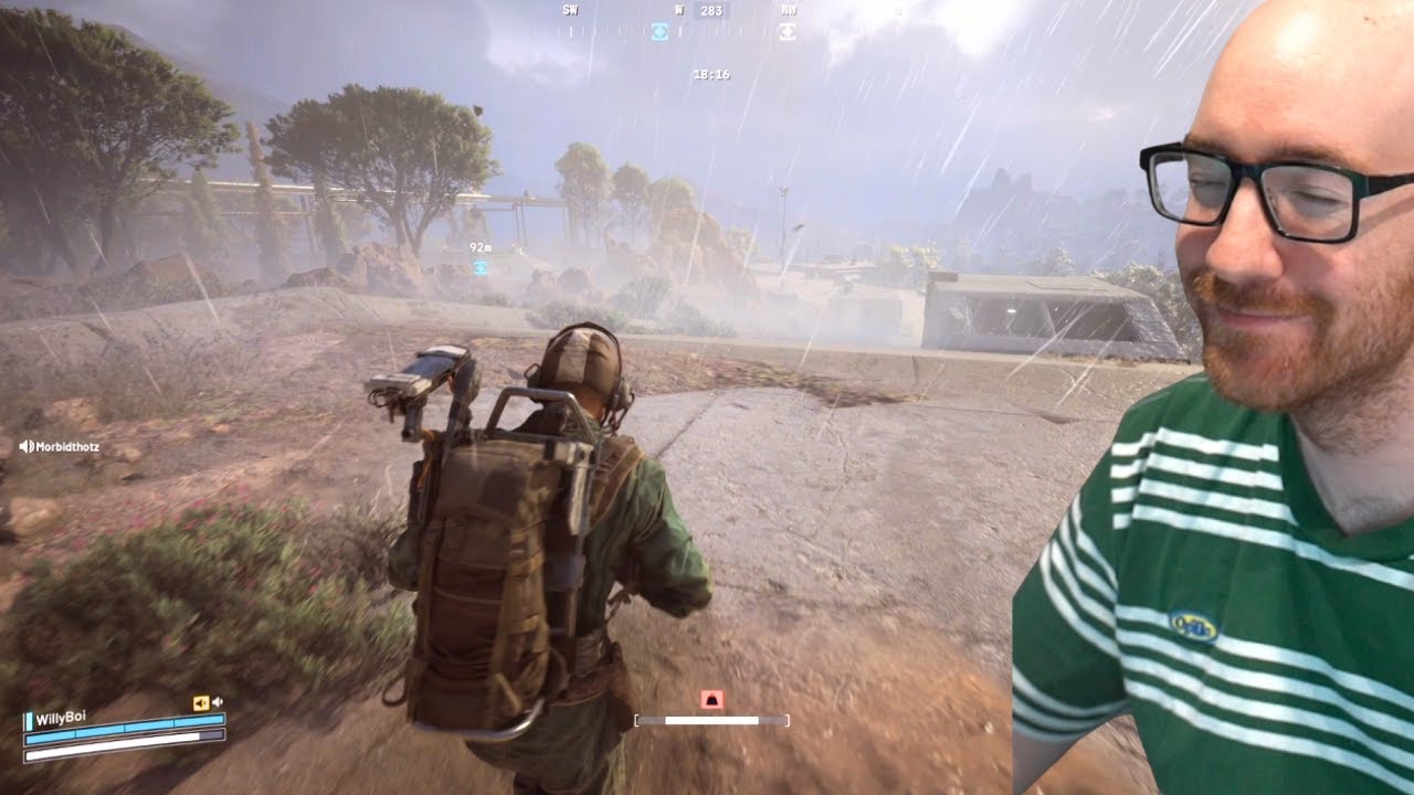 I RAN INTO A FRIENDLY GROUP OF RAIDERS