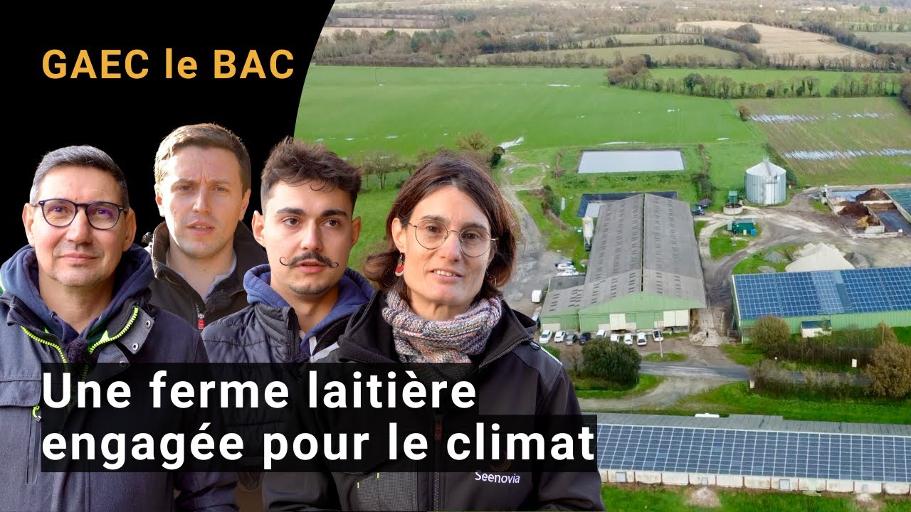 Mesures respectueuses du climat dans l'exploitation laitière GAEC le BAC | Climate Farm Demo