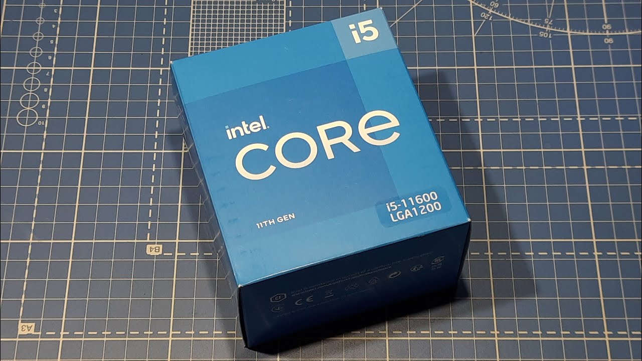 Покупки в 21 веке! Процессор intel CORE i5 11600. Распаковка.