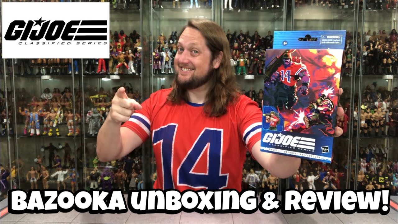 Bazooka GIJOE Classified Unboxing & Review!