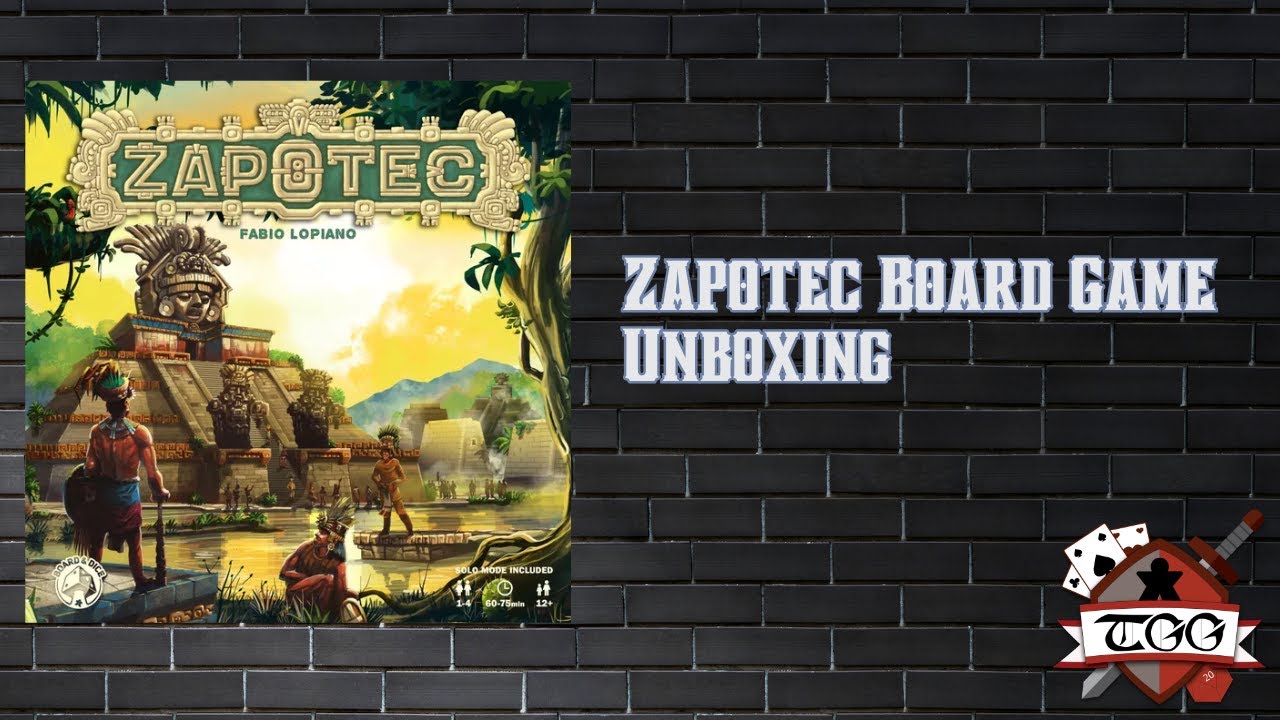 Распаковка настольной игры «Запотек» | Составные части и настройка игрового процесса