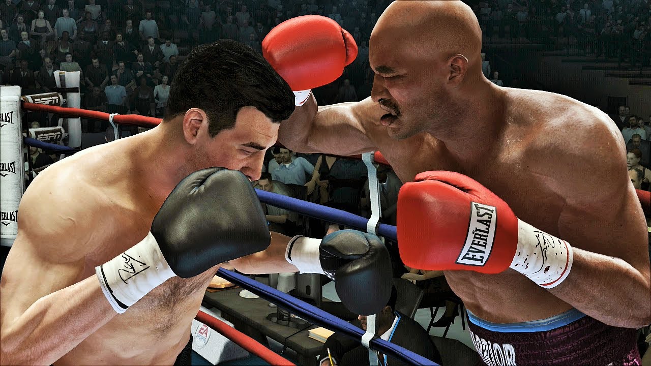 Rocky Marciano vs Evander Holyfield Full Fight - Fight Night Champion Simulation