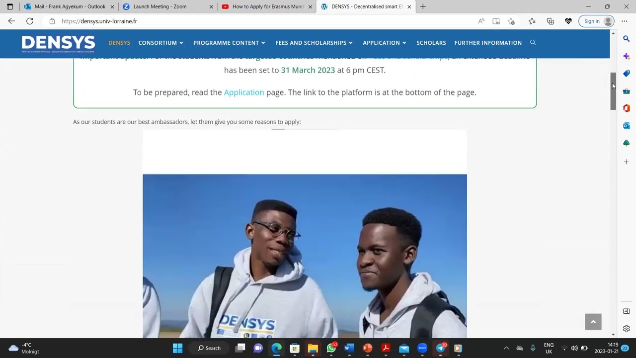 Full Pack Application Guideline For Erasmus Mundus Joint Master's Degree Scholarship/STUDY IN EUROPE