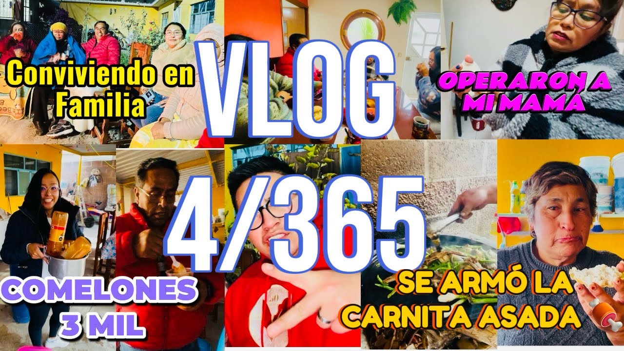 Se armó la carnita asada 🍖 🥓🥩 + la primera del año 🍻🥃 + conviviendo en familia 🫶🏼✨