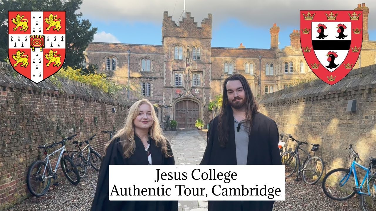 Jesus College Cambridge 31 Tour: A Castle with a Lot of Land and Creatures