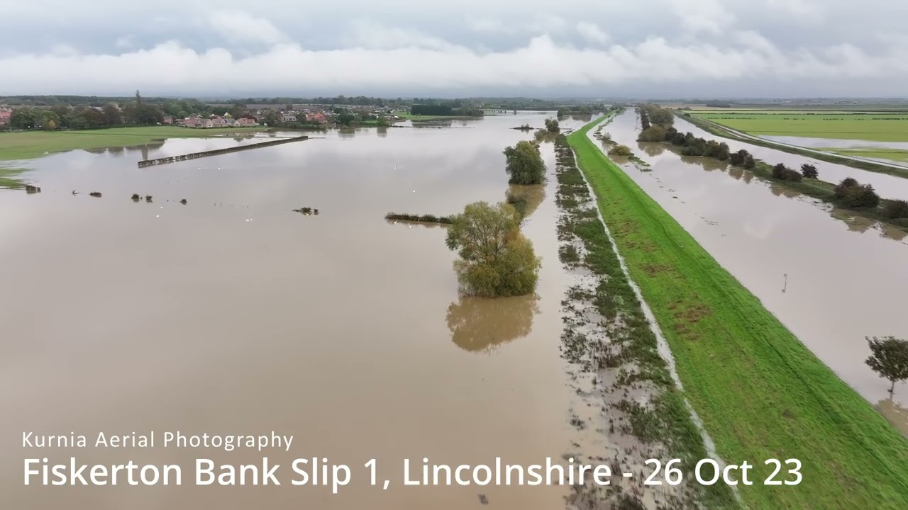 Fiskerton Bank Slip - 26 October 2023