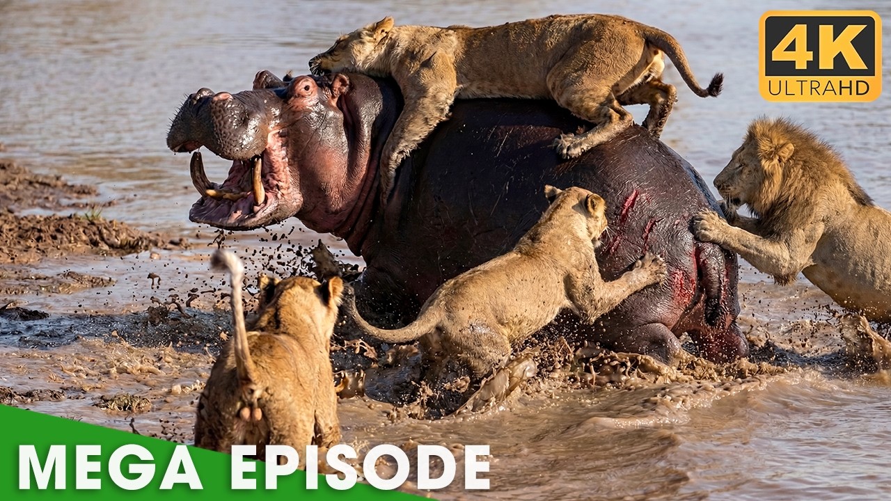 Clash of the Titans: The Planet's Most Brutal Arena (MEGA EPISODE) | Nature Animal Documentary