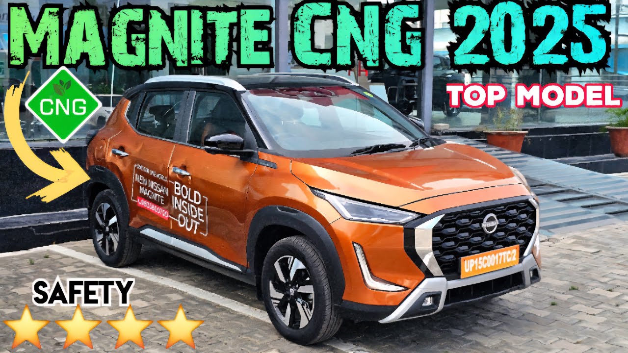 2025 New Magnite CNG Tekna+ Top Model Review🔥80K Big Offer🔥CNG Kit कौन सी Company की❓️ #magnitecng