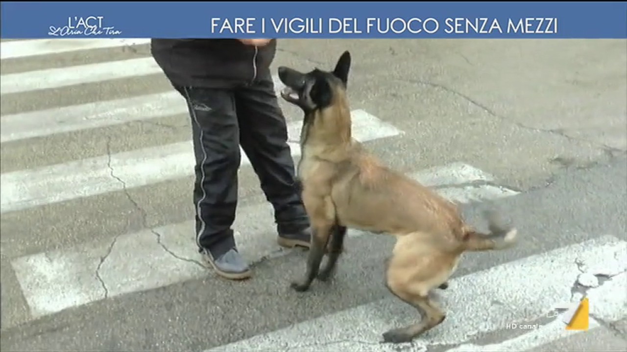 Fare i vigili del fuoco senza mezzi