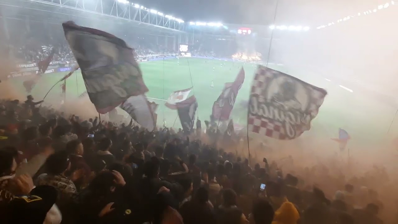 Pentru Rapid cântăm și steaguri fluturăm-Inaugurare Stadion Giulești (26.03.2022)