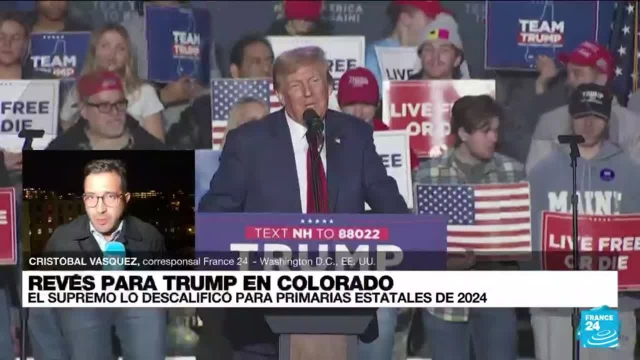 Informe desde Washington: abogados de Trump apelar&aacute;n fallo del Tribunal Supremo de Colorado