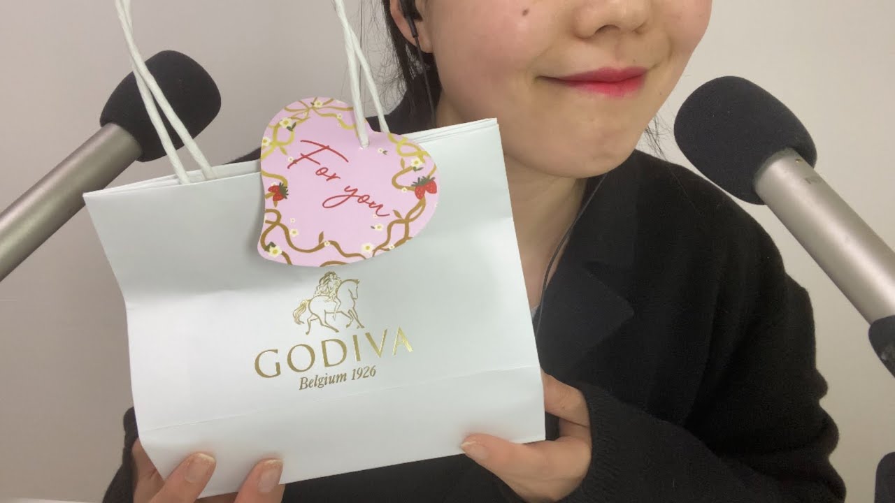 K ASMR 고디바 먹어보아요🍫🤎 Godiva chocolate eating sound🍫🤎