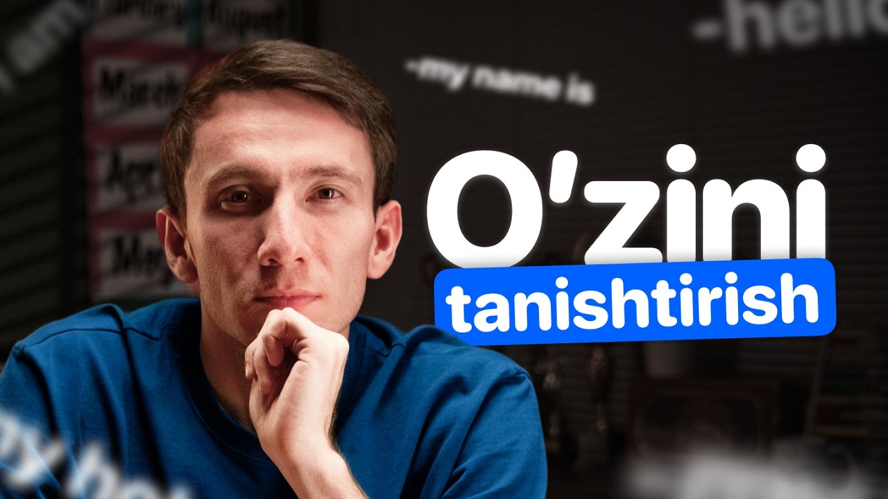 Oddiy lekin kuchli usul. Ingliz tilida o'zini tanishtirish | Englify