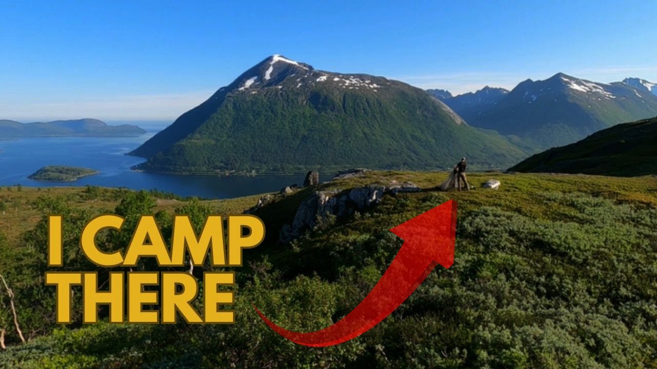 Silent Hiking | 3 days with fire & mosquitos during MIDNIGHT SUN