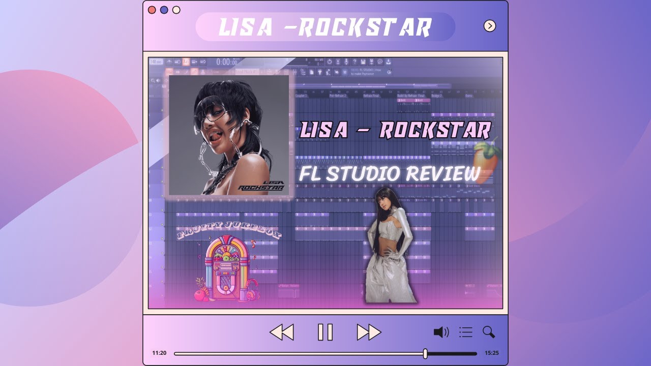 LISA - Rockstar (FL Studio Review) | Instrumental 🤩