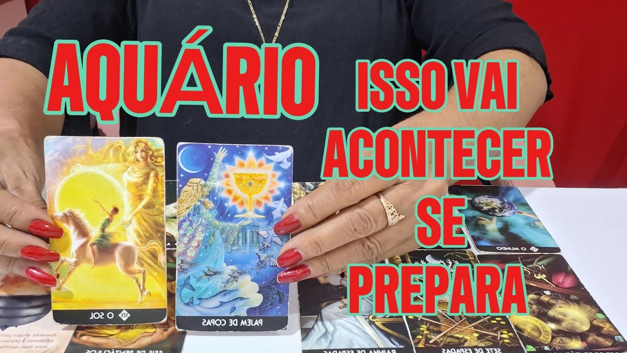 AQUÁRIO ♒️ É URGENTE! SENTA PRA NÃO CAIR! ISTO VAI 🌈ACONTECER! NOS PRÓXIMOS DIAS!🔮