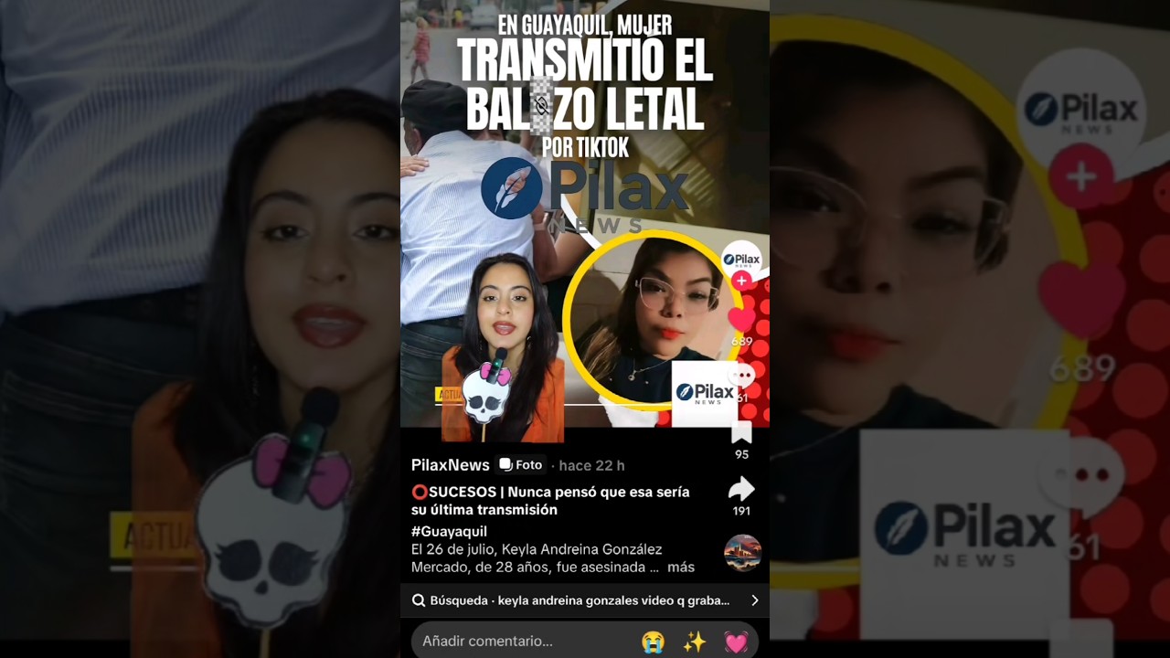 TRANSMITI&Oacute; SU MU3RTE⚠️ Keyla Andreina Gonz&aacute;lez Mercado#ecuador #paranormal #Crimen #Caso ##Noticias