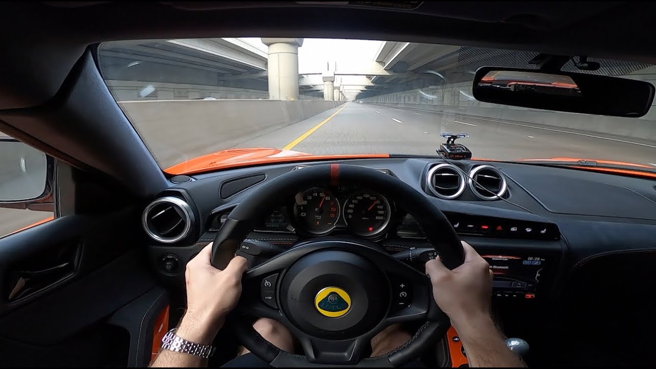 Lotus EVORA GT 3.5 V6 Supercharged MANUAL W/ Titanium Exhaust | POV Drive