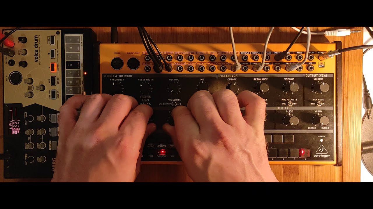 #Jamuary2021 Day 20: Drave-Day (Volca Drum and Behringer Crave Improvisation)