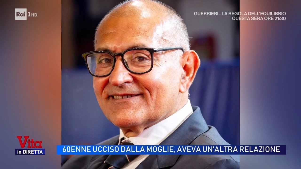Salerno, 60enne ucciso dalla moglie: aveva un'altra relazione - Vita in diretta 09/03/2026