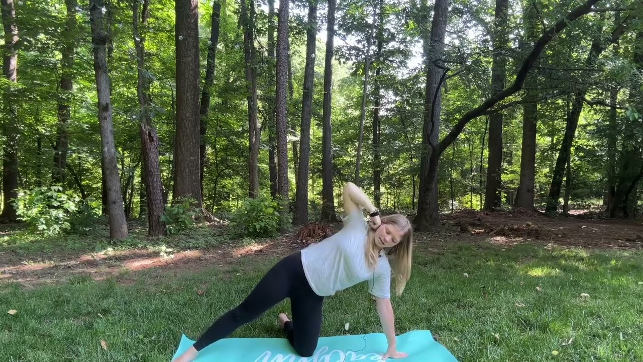 Open up to receive abundance yoga