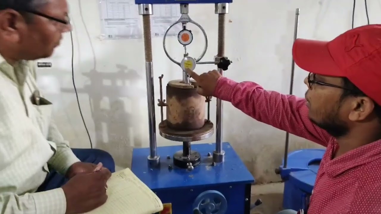 CBR testing of soil material |As per Is Code 2720 part -16 |CivilisEasy in hindi