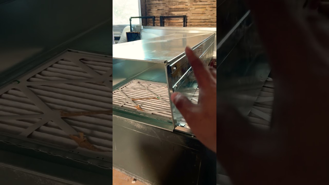 Hvac Return air hack - increase the size of the duct for better air flow -