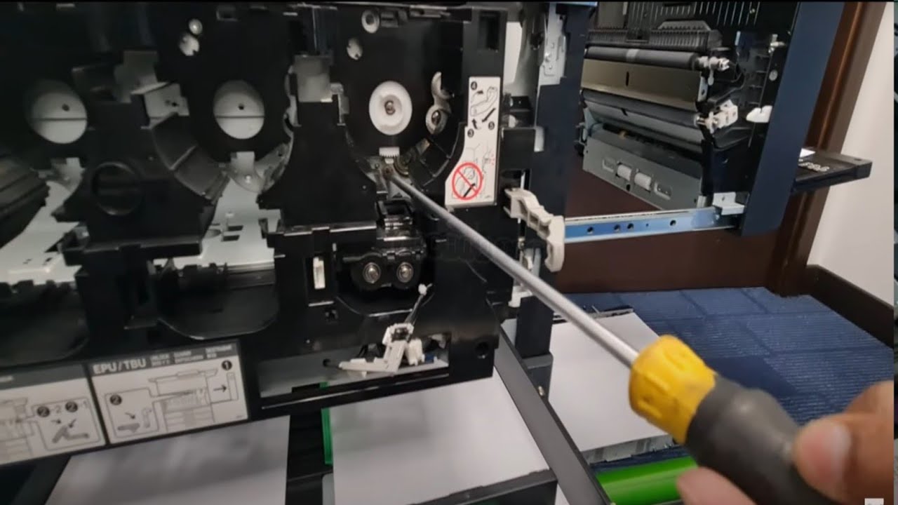 How to Remove the Developer unit on Toshiba e-STUDIO5518A/6518A/7518A/8518A Printers
