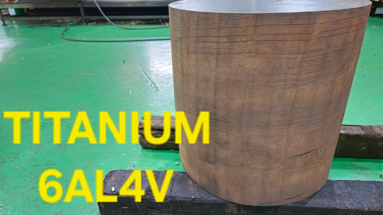 6AL4V Titanium Round Bar Machining - CNC Lathe, Vertical Lathe, Turning